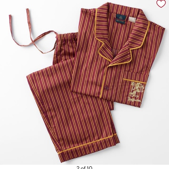 Pottery Barn Gryffindor Pajamas - Picture 1 of 7